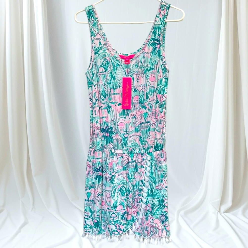 Lilly Pulitzer Jarrett Romper NWT - Picture 2 of 10